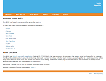 Tablet Screenshot of onebrick.org